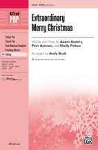 Extraordinary Merry Christmas SATB choral sheet music cover